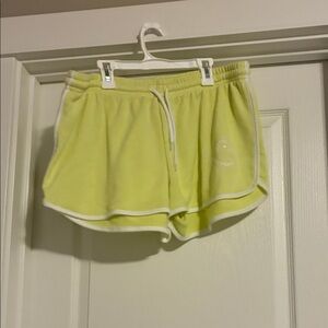 mark. Bright Yellow Athletic Shorts